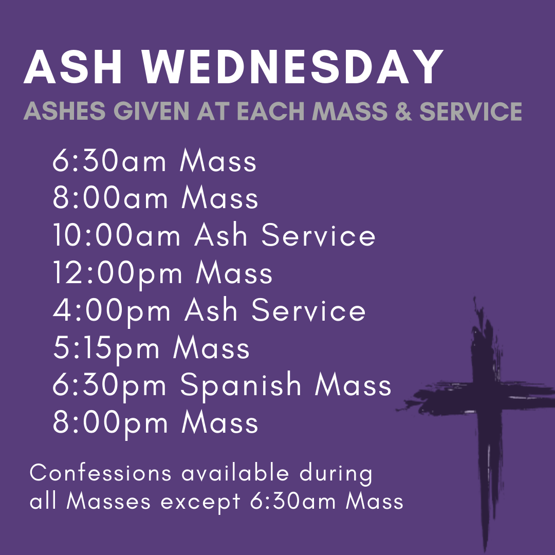 Ash Wednesday – When you Give – Spanish – Diocesan